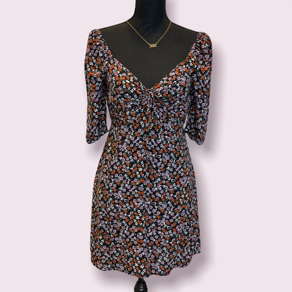 Floral spring dress